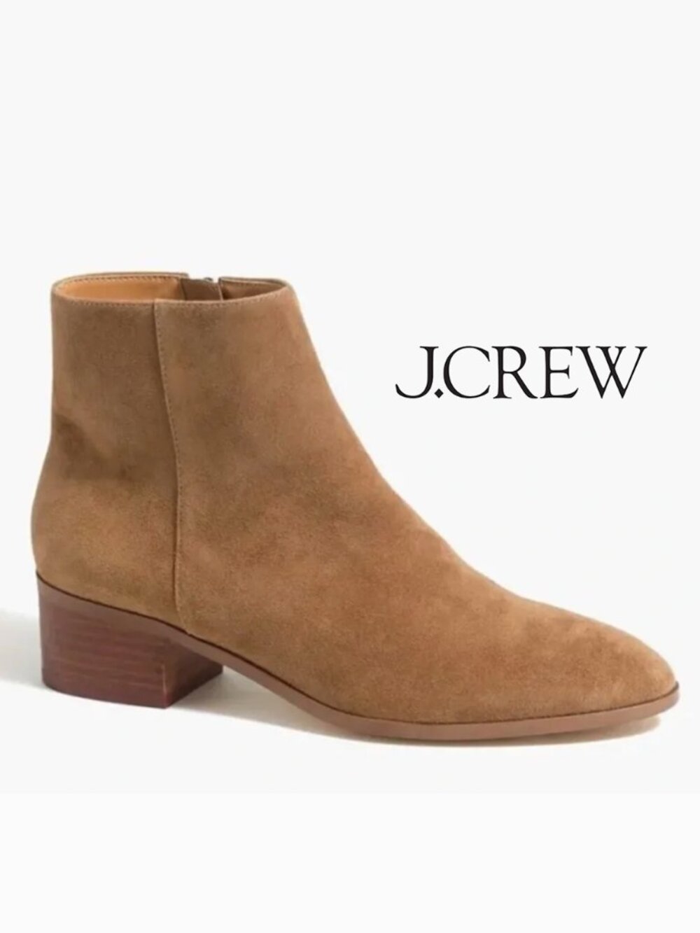 J. Crew Suede Walker Ankle Boots